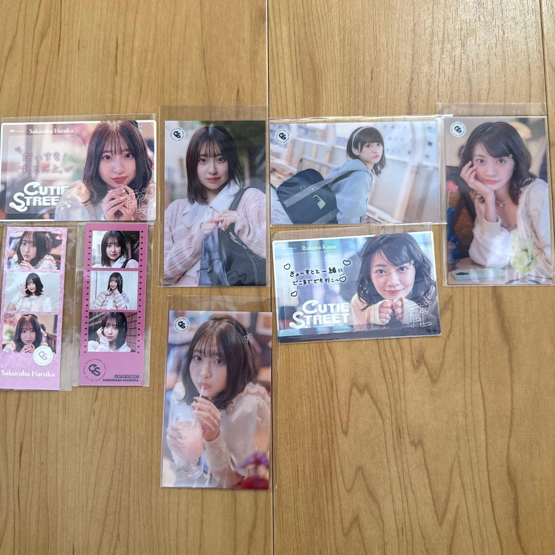 CUTIE STREET ラブトレ ラッフル 50連 集合アクスタ まとめ売り