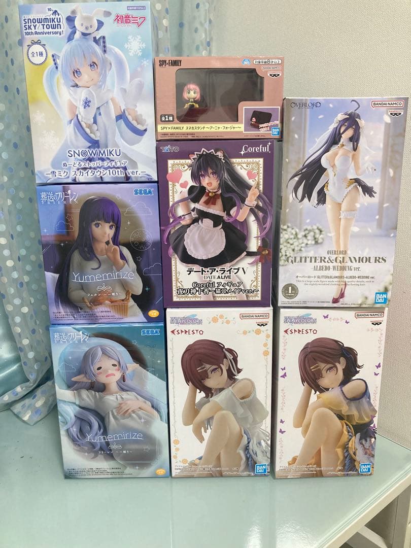 美少女フィギュアまとめ売り8体