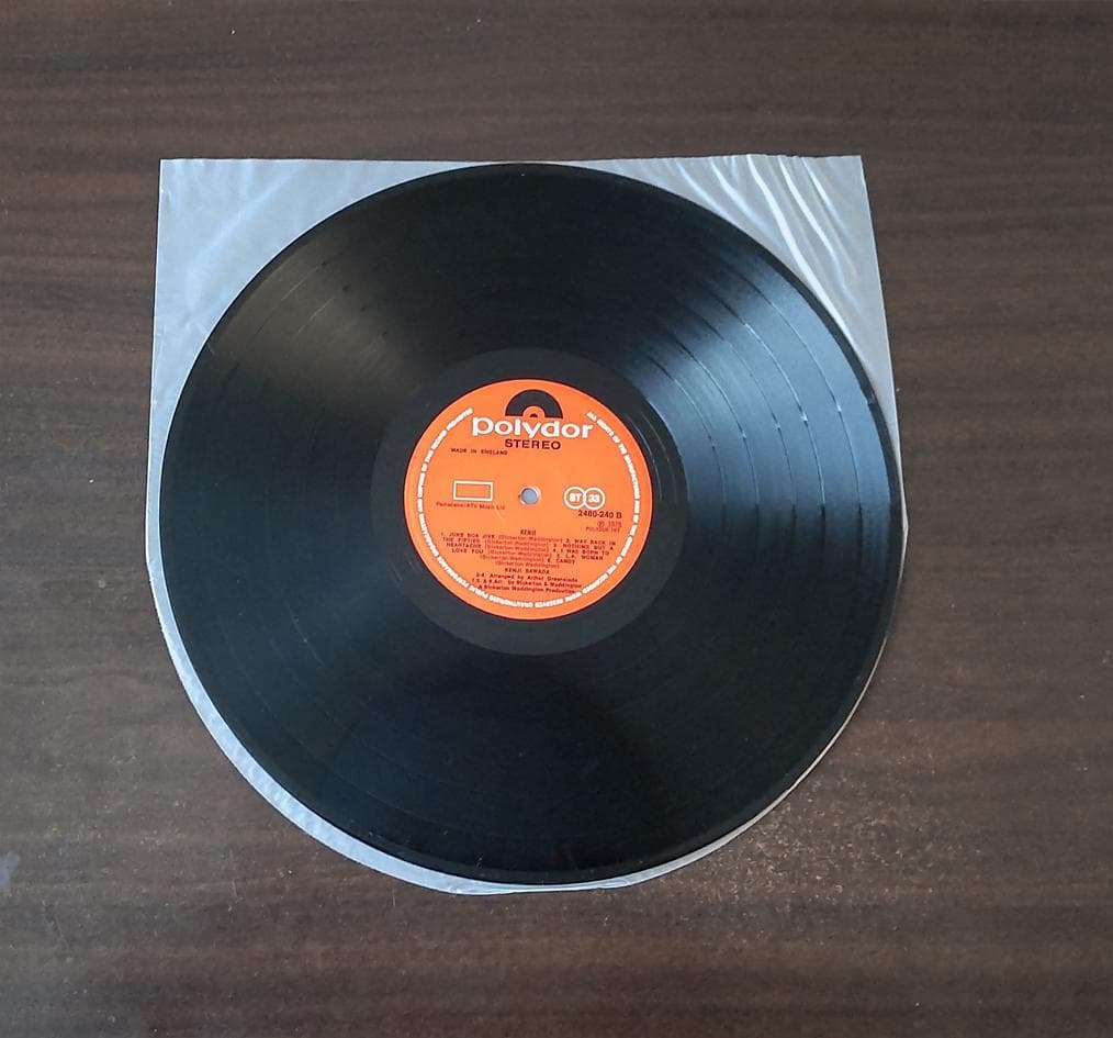 沢田研二 　KENJI　UK版LP