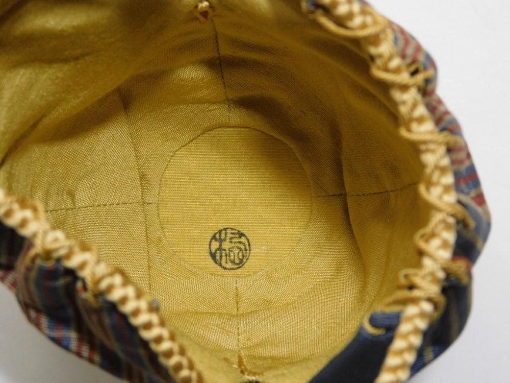 【鳳凰堂】廣前心斎 堀内宗心『志戸呂茶入 銘 福の神』茶道具 小林栖湖 真作保証