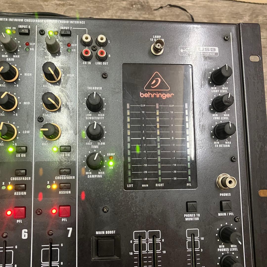 Behringer DX2000USB DJミキサー