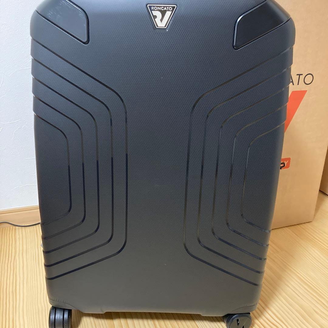 新品ロンカート　35Lイタリア製キャリーケース　イプシロン ブラック