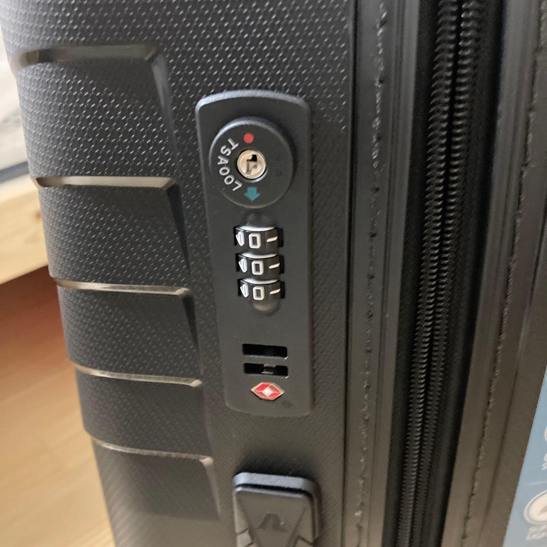 新品ロンカート　35Lイタリア製キャリーケース　イプシロン ブラック