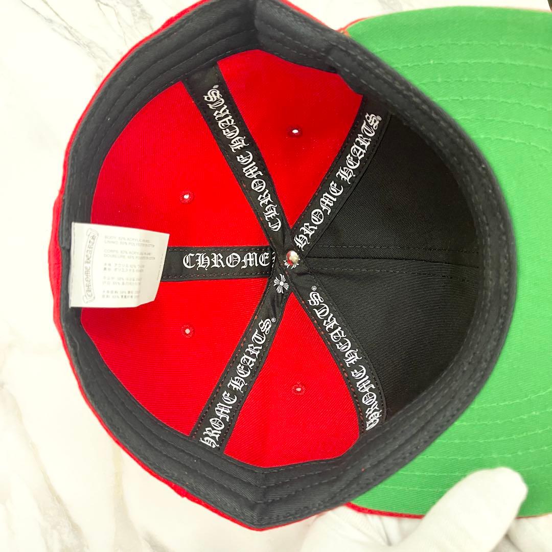 【年末セール】31日まで 新品未使用クロムハーツ ハートロゴベースボールキャップ