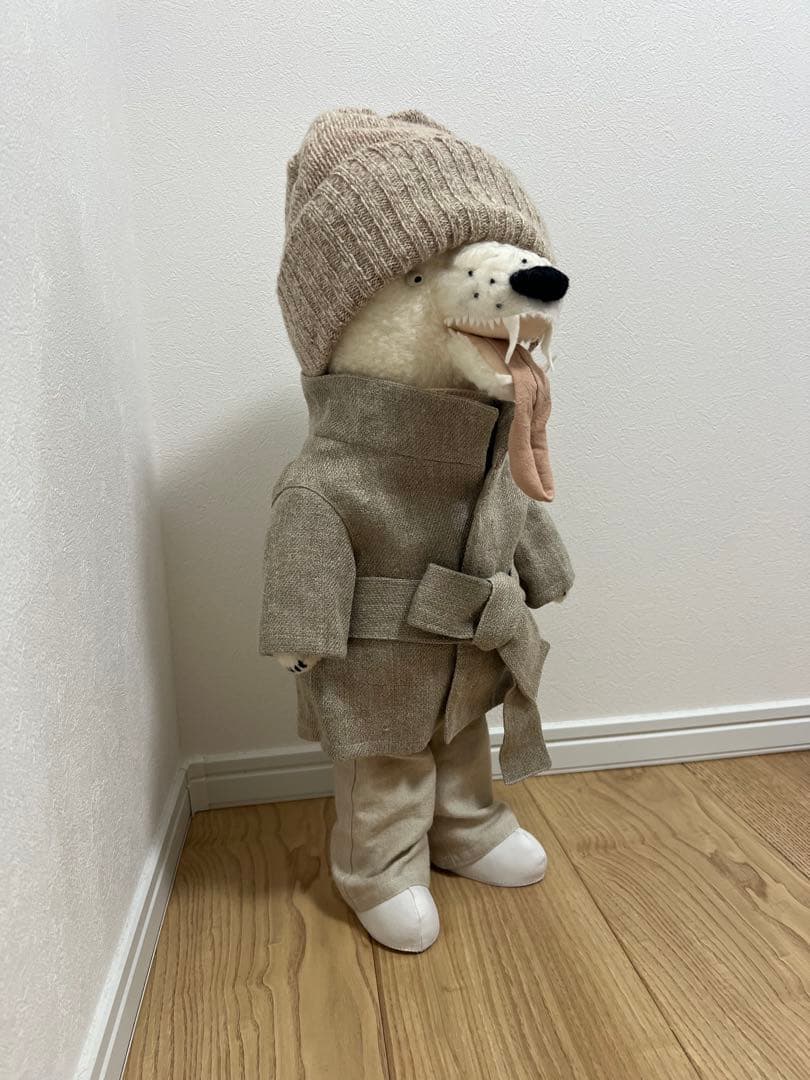 オオカミちゃん　黒田有里　ハンドメイド