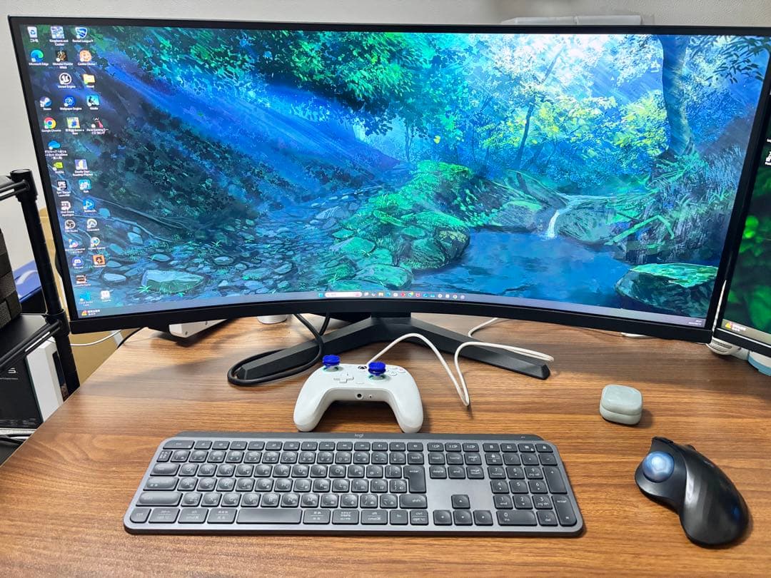 KOORUI 湾曲ウルトラワイドモニター 34インチ