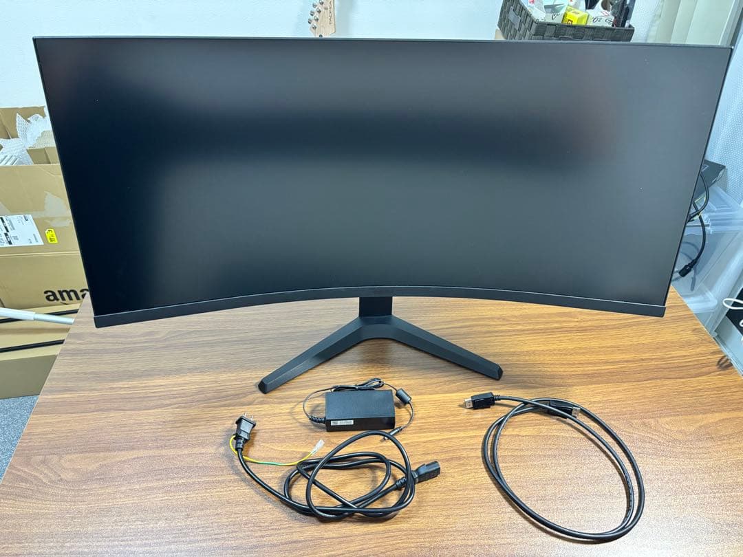 KOORUI 湾曲ウルトラワイドモニター 34インチ