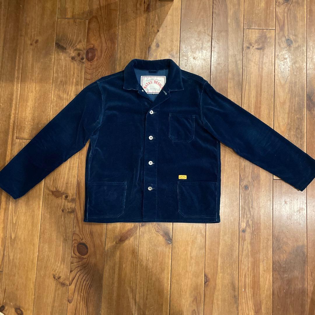 ネイタルデザイン BRIAN JACKET INDIGO CORDUROY M