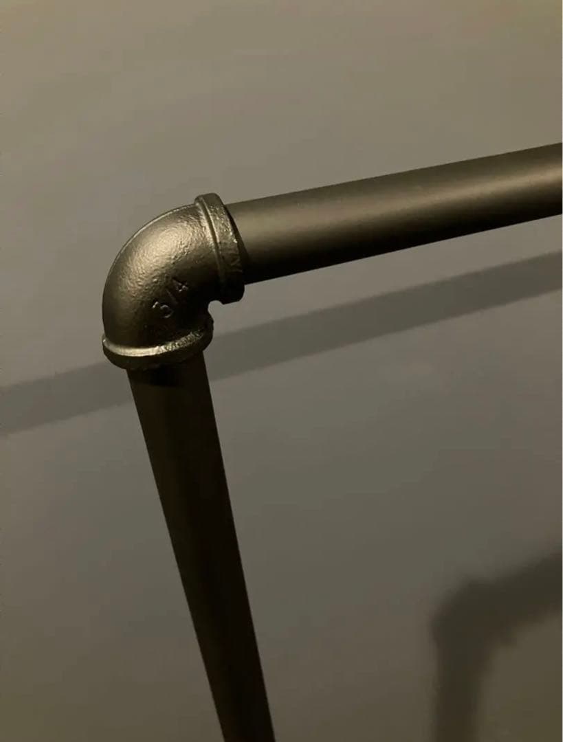 ハンガーラック シンプル ガス管 パイプ アイアン 鉄 店舗 什器 アンティーク