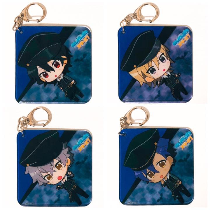 新品★あんスタ【UNDEAD】カラオケの鉄人★ふにふにコースター型ストラップ