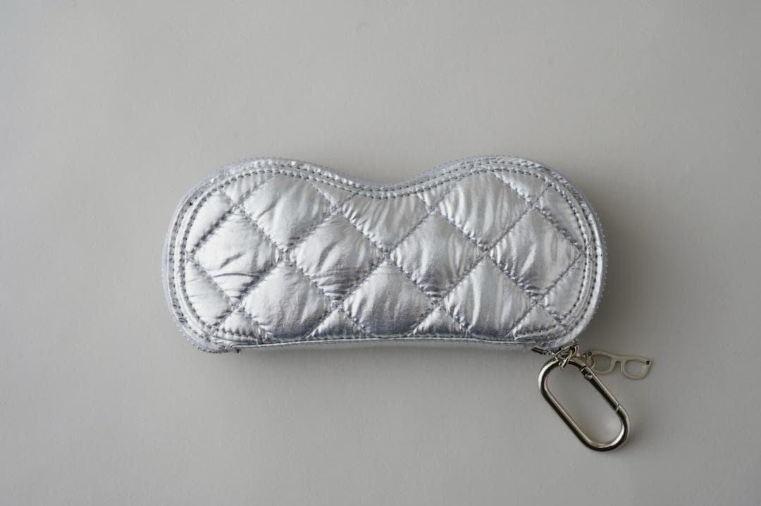 商談中⭐︎Nabel×hiros23コラボ☆キルトナイロングラスケース☆シルバー