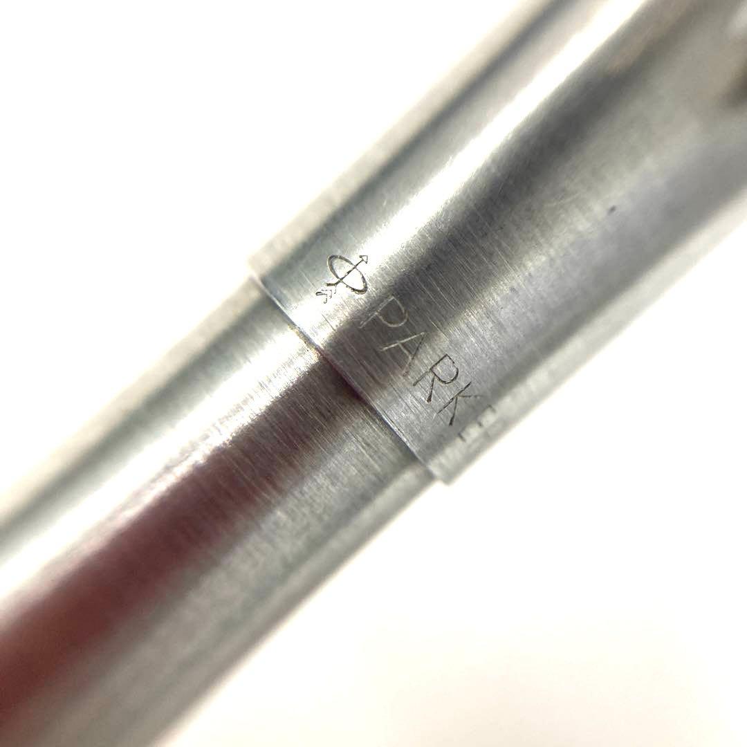 【正規品】PARKER ノック式ボールペン　シルバー×ゴールド　アメリカ製