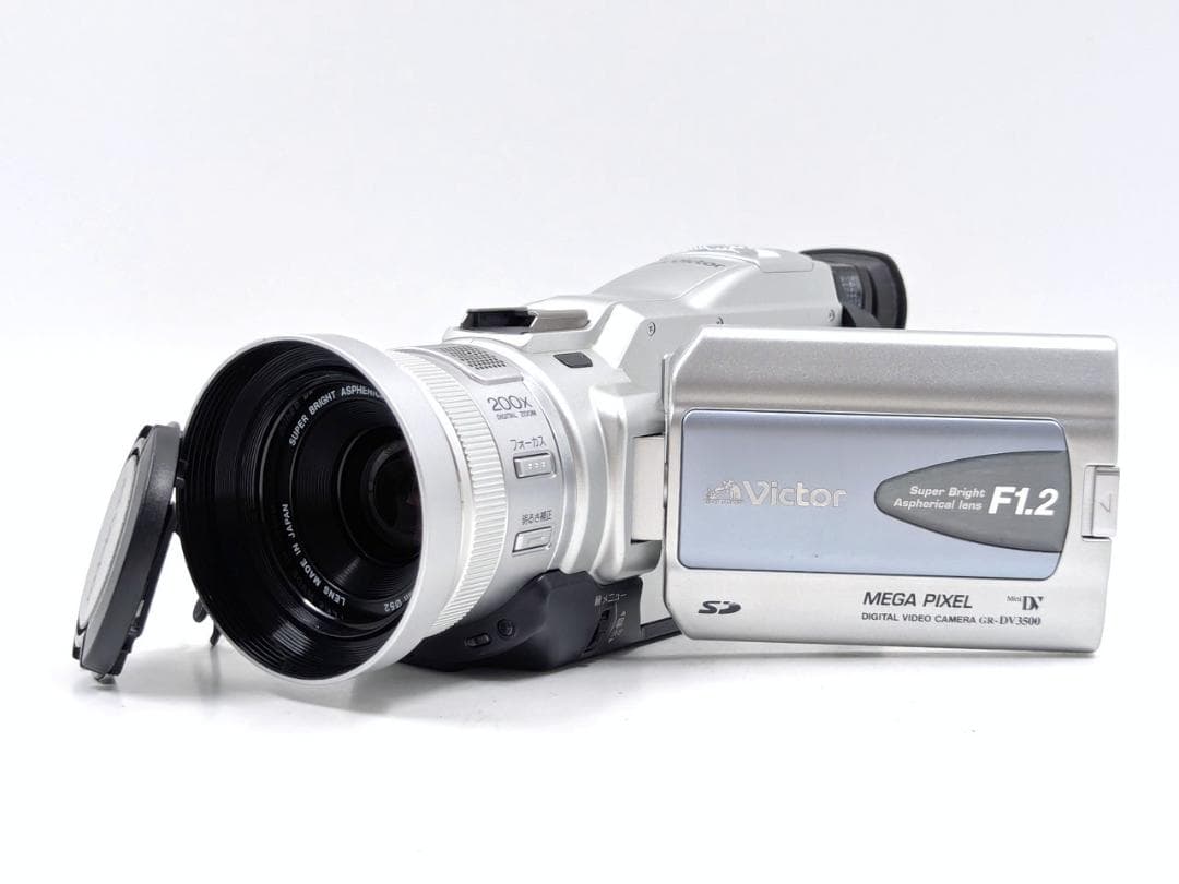 miniDVのダビングに！ Victor ビデオカメラ GR-DV3500