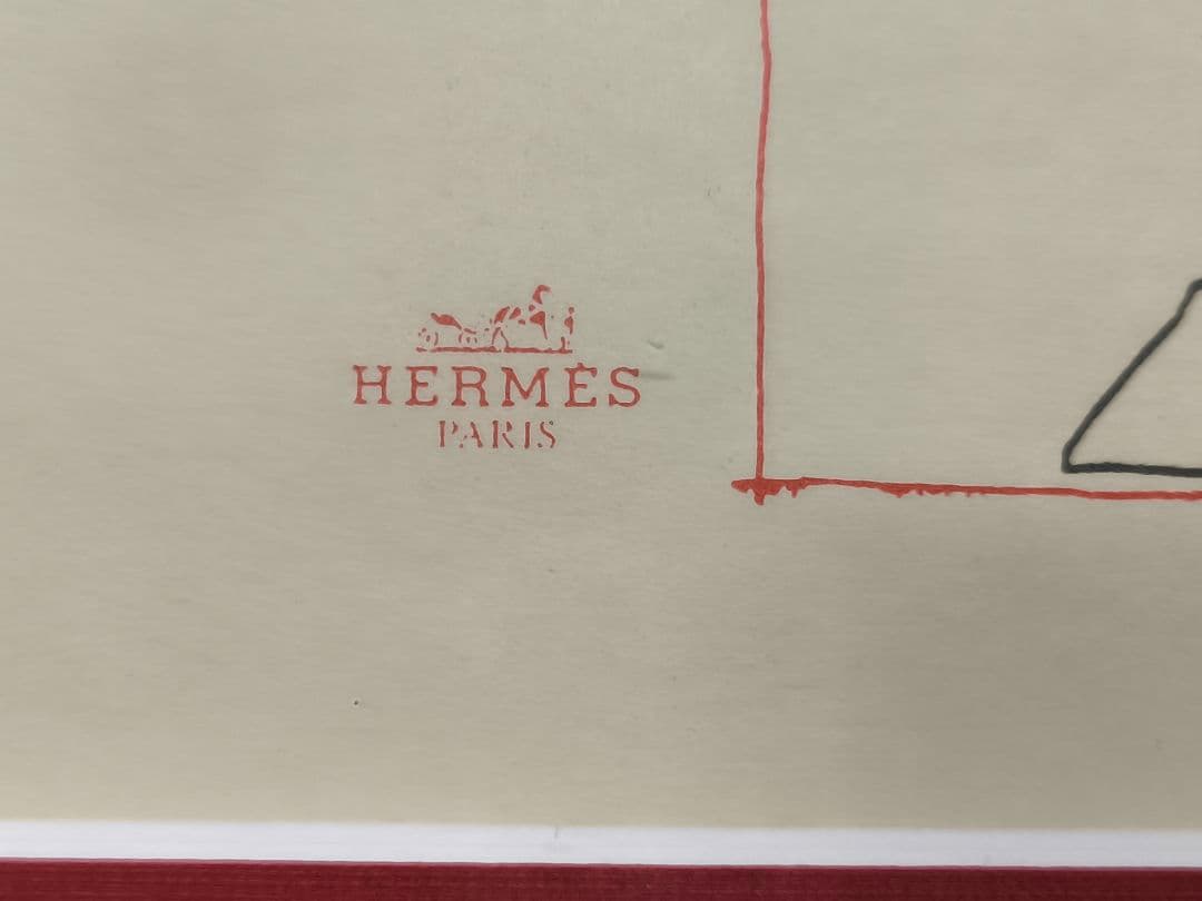 希少 エルメス 馬 デッサン デザイン ビンテージ 5/18までの出品