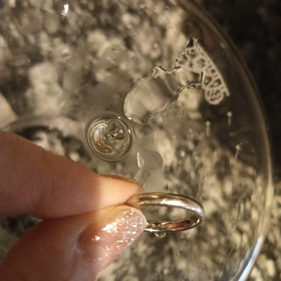 ☆1月12日まで☆ミキモトプラチナダイヤ リング☆ 0.15ct 12号