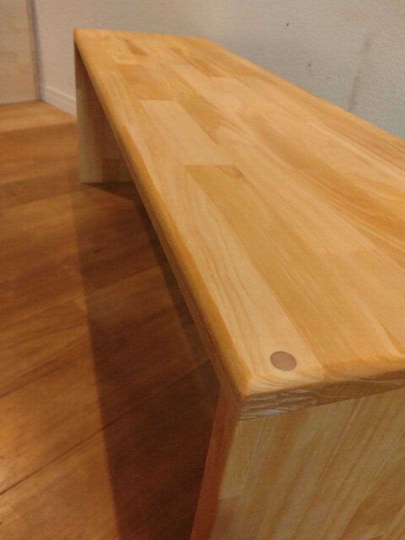 木製　ハンドメイド　オーダー　コの字　テーブル　机　テレビ台　水槽台　シェルフ