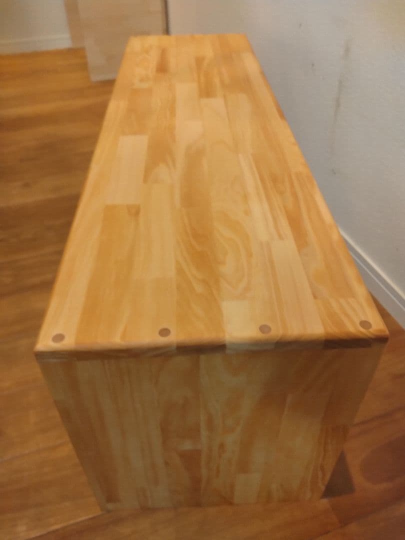 木製　ハンドメイド　オーダー　コの字　テーブル　机　テレビ台　水槽台　シェルフ