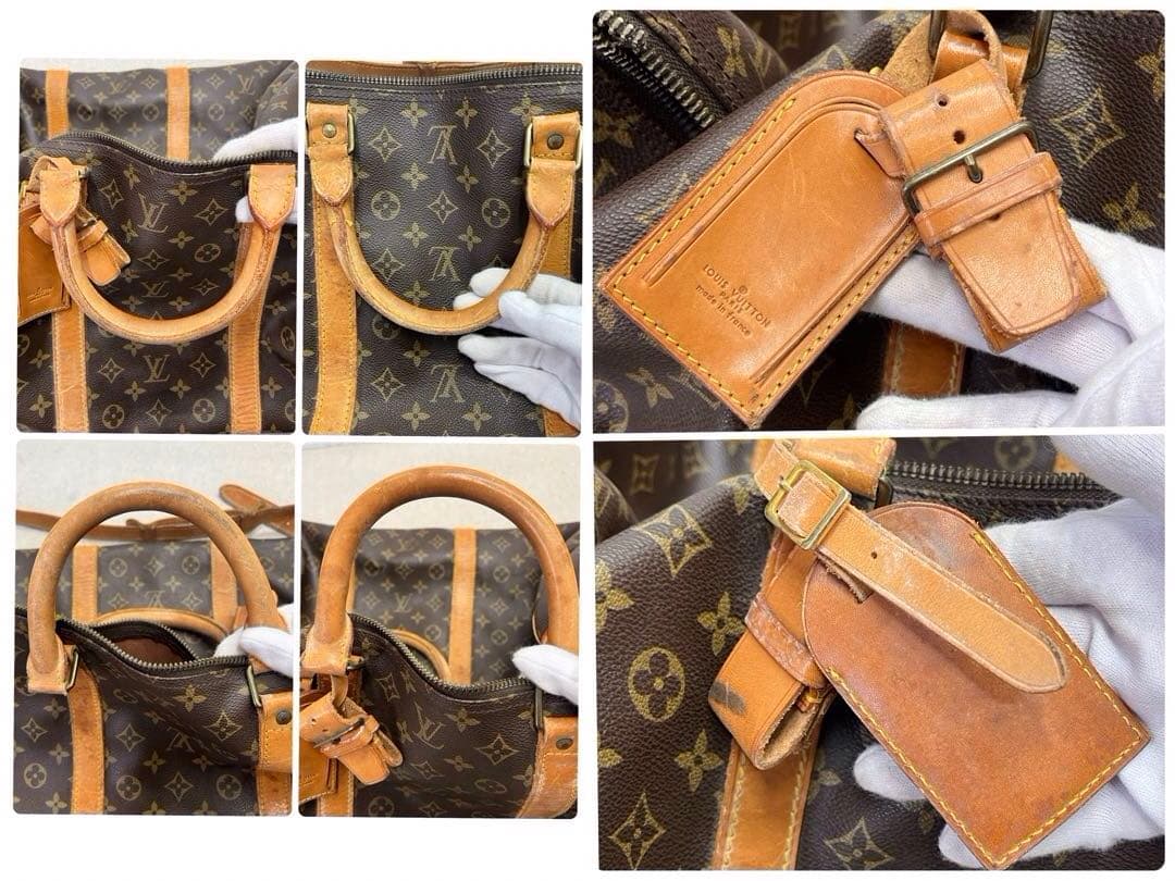 訳あり‼️LOUIS VUITTON ルイヴィトン　キーポル　バンドリエール　60