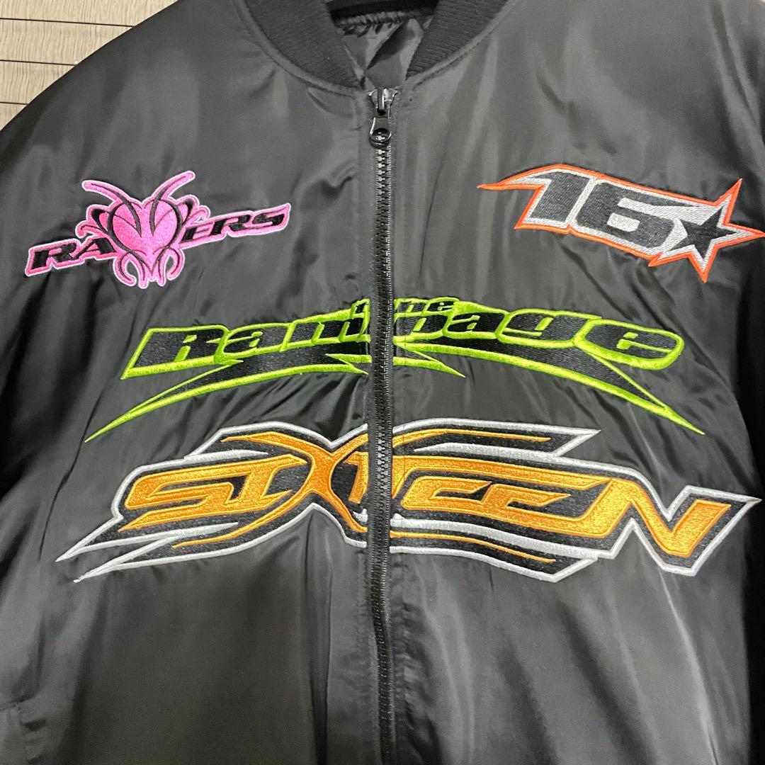 THE RAMPAGE 16BOOSTERZ MV着用MA-1ジャケット