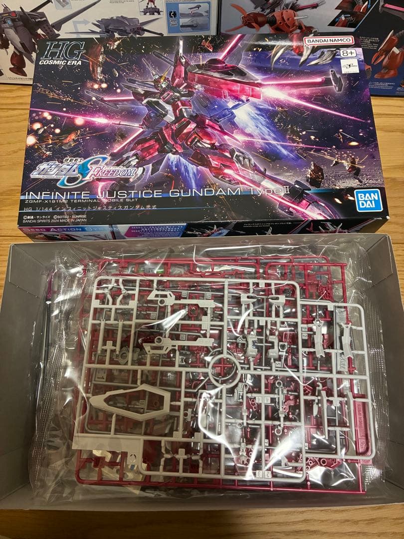 HG インフィニットジャスティスガンダム セット