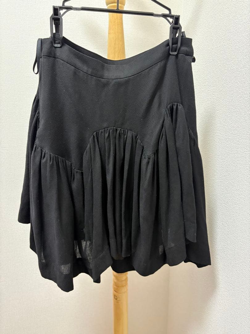 Vivienne Westwood 黒 アシンメトリーフレアスカート 変形