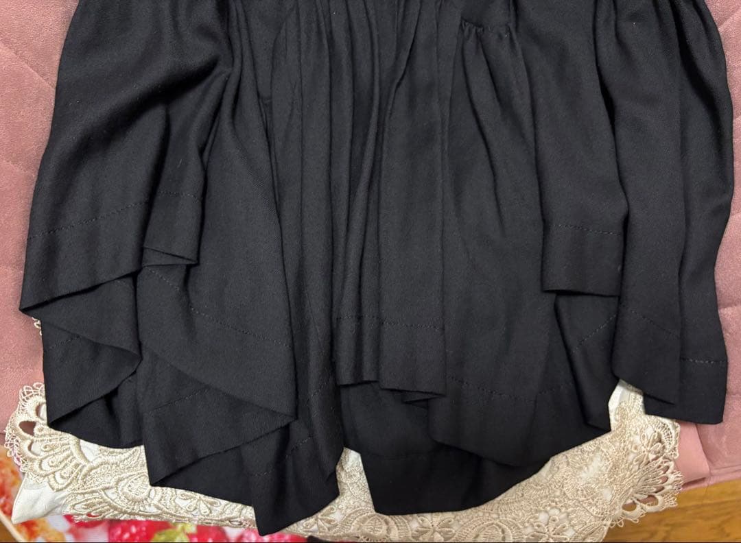 Vivienne Westwood 黒 アシンメトリーフレアスカート 変形