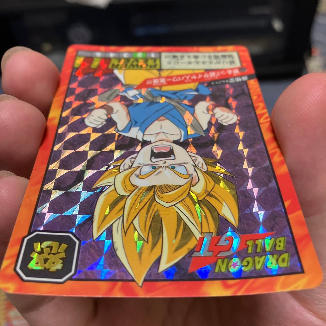 【希少】ドラゴンボールカードダスGT(綺麗な状態)8枚セット！