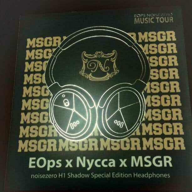 コラボ ノイズキャンセレーションヘッドフォン noisezero H1