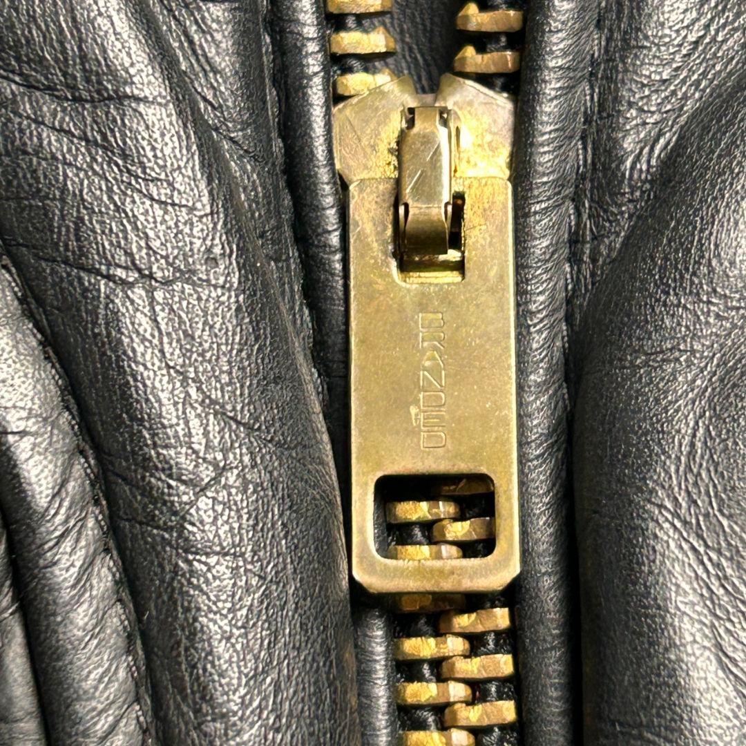 branded garments 60s TALON レザージャケット ブラック