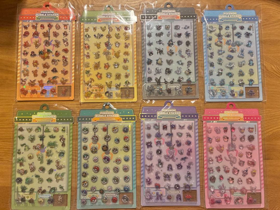 ★韓国限定★ポケモンバブルステッカーセット