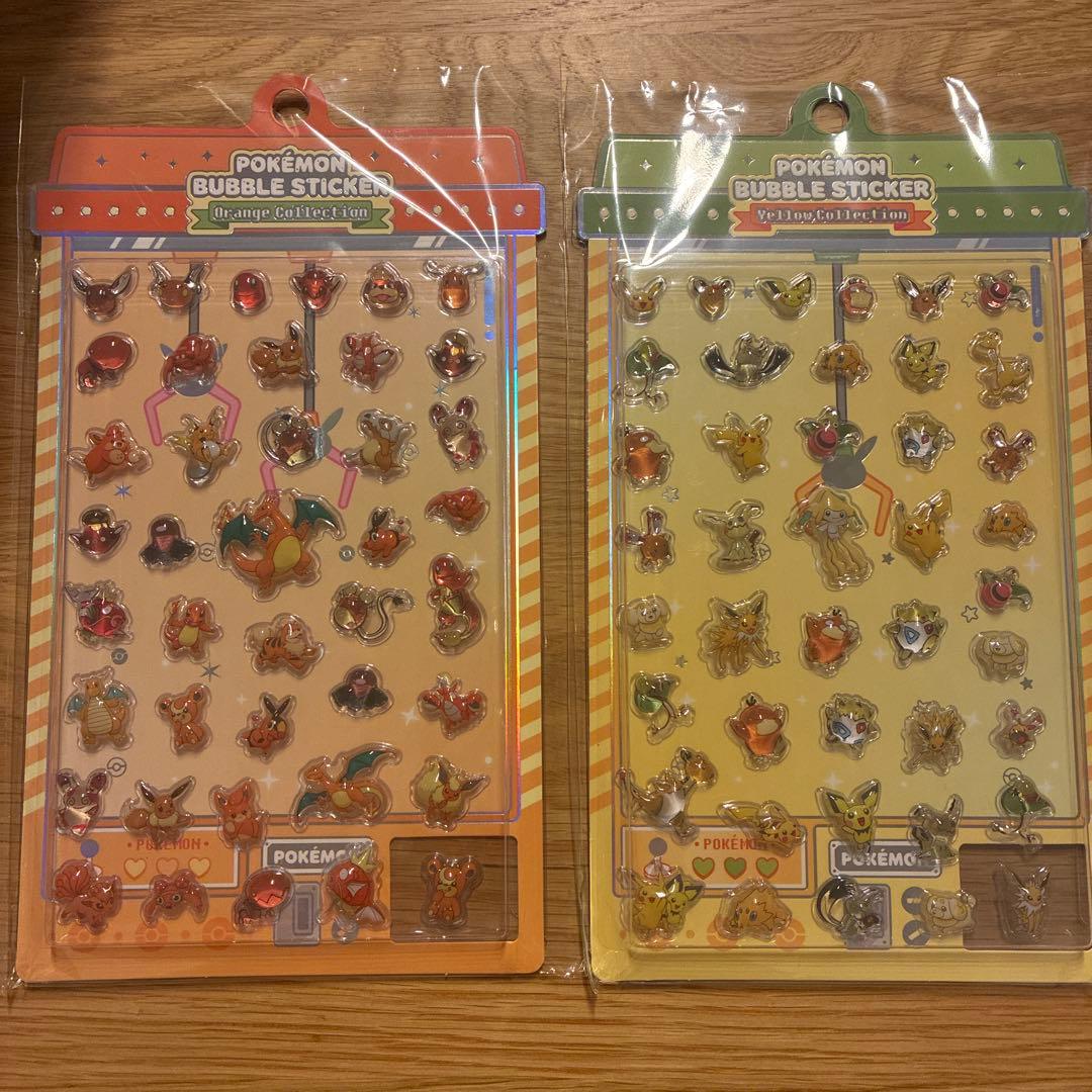 ★韓国限定★ポケモンバブルステッカーセット