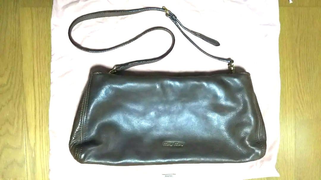 MIU MIU☆ショルダーバッグ☆男女兼用OK