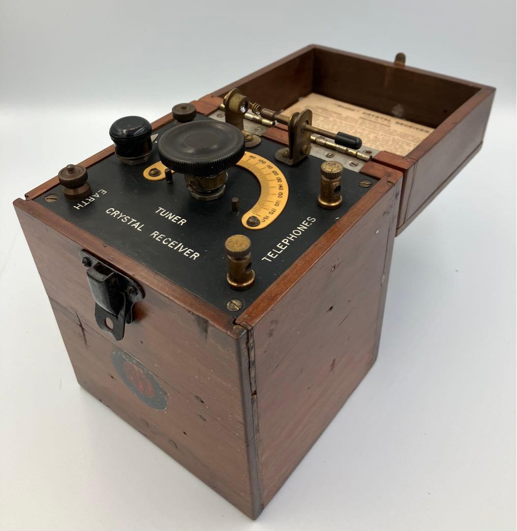 値下げしました！　鉱石ラジオ　BIJOU Crystal Radio