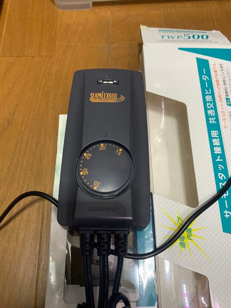 ヒーター&サーモ　ニッソー　シーパレックス600 エヴァリス500W
