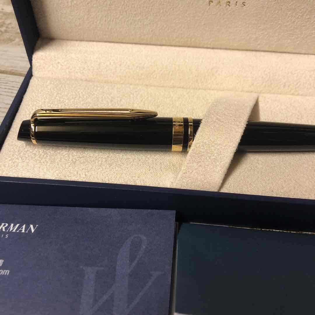 美品★waterman★ウォーターマン★ボールペン★メトロポリタン★ブラックGT