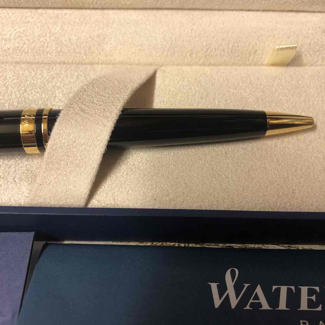 美品★waterman★ウォーターマン★ボールペン★メトロポリタン★ブラックGT