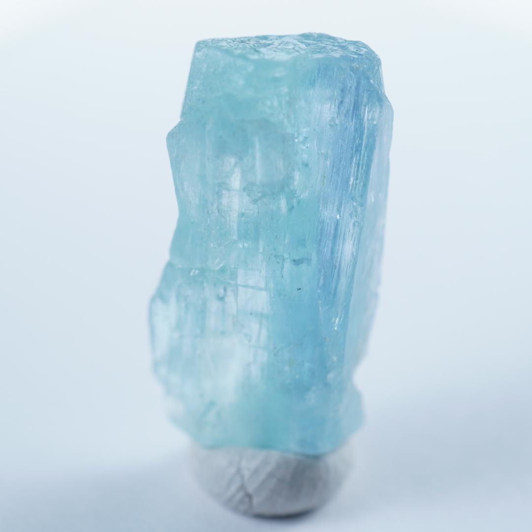 バイカラーアクアマリン　結晶　原石　ナイジェリア産