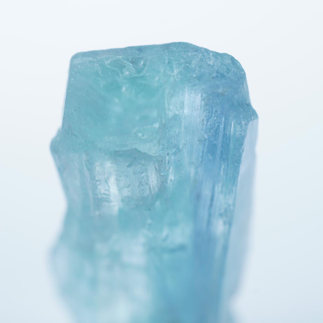 バイカラーアクアマリン　結晶　原石　ナイジェリア産