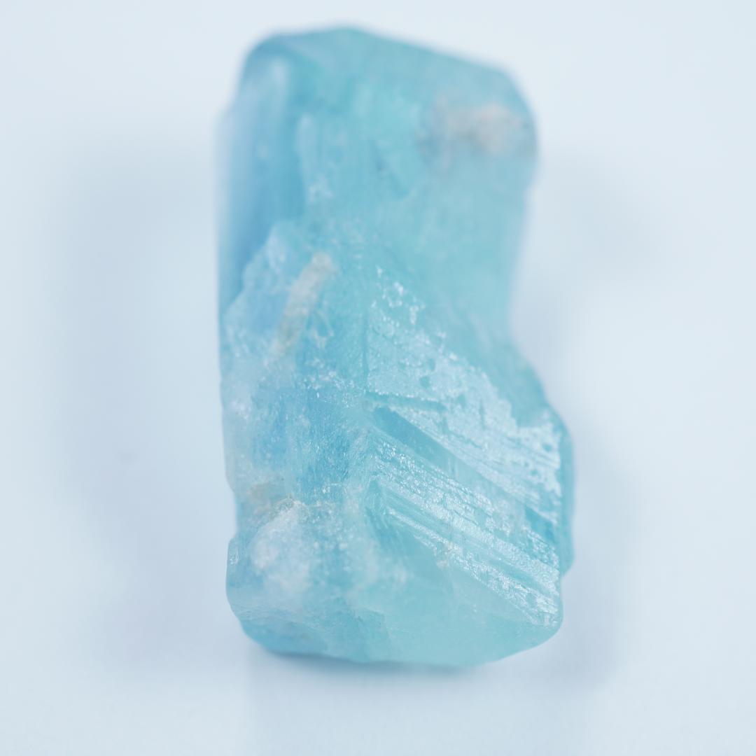 バイカラーアクアマリン　結晶　原石　ナイジェリア産