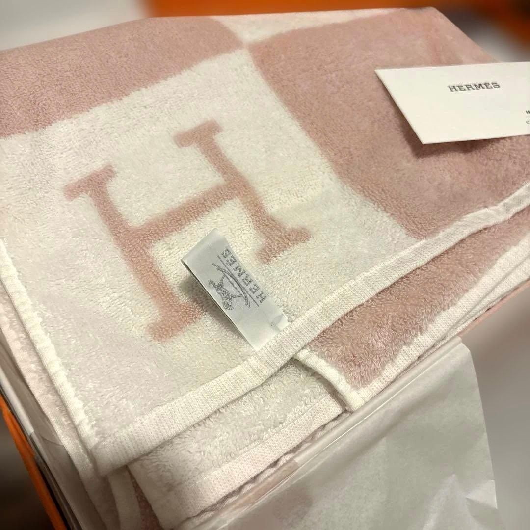 HERMES エルメス アヴァロン フェイスタオル
