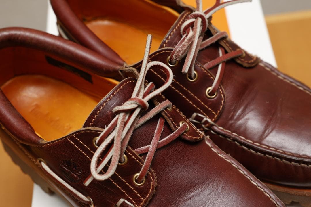 ティンバーランド　スリーアイ(3eye)　クラシックラグ　バーガンディ