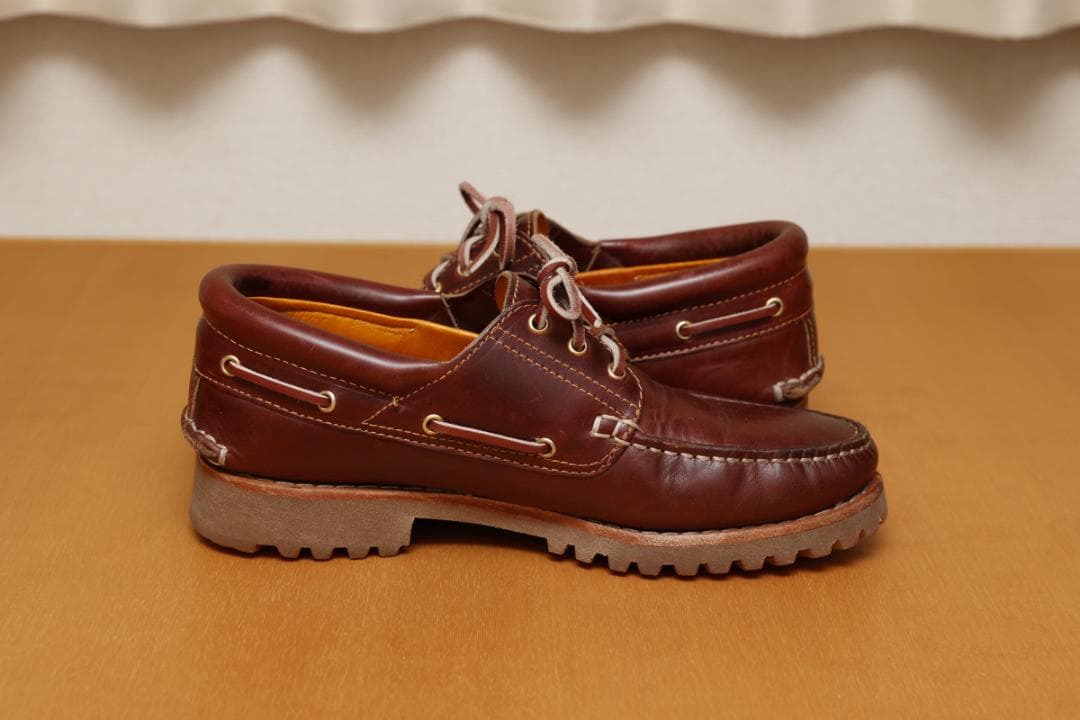 ティンバーランド　スリーアイ(3eye)　クラシックラグ　バーガンディ