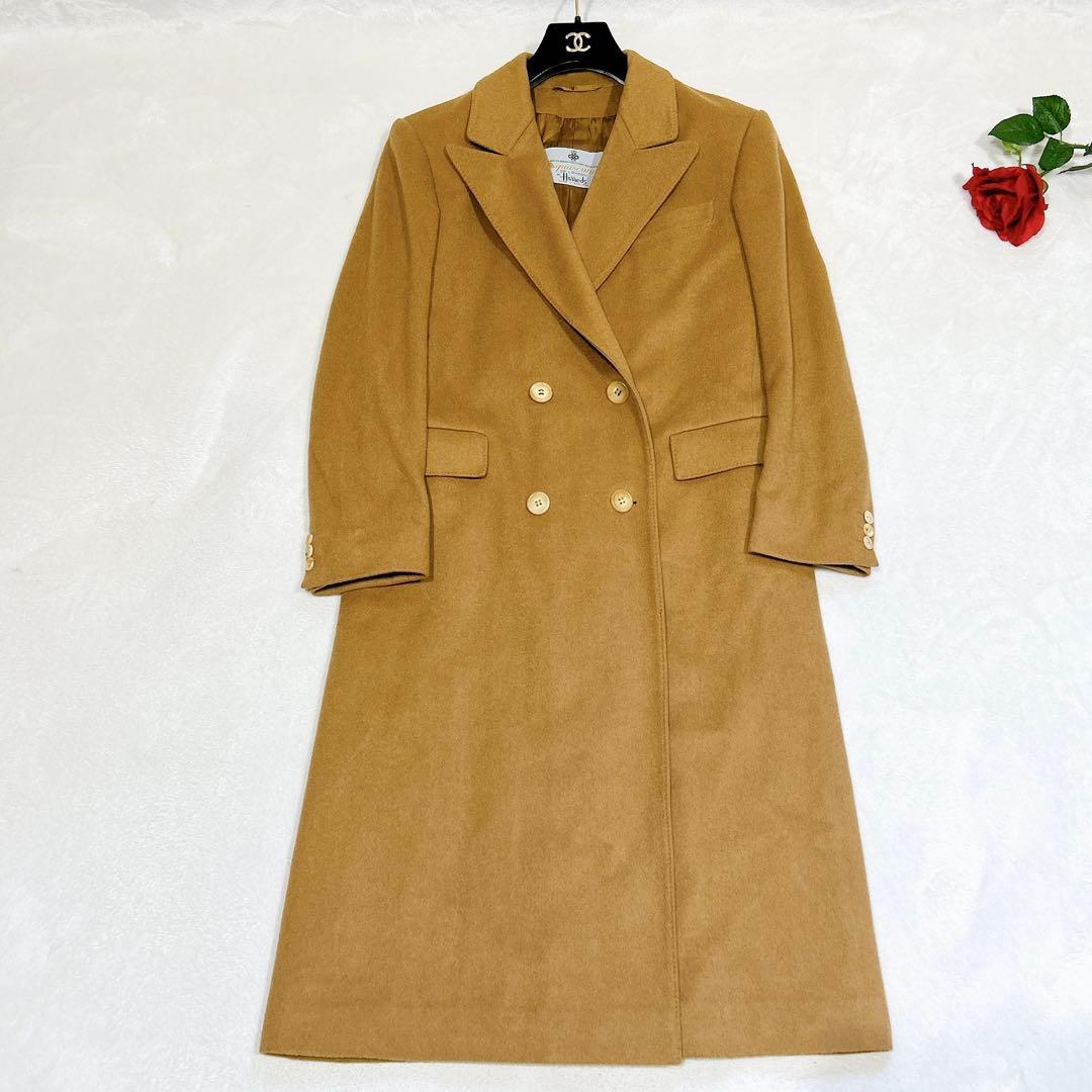 未使用級美品✨　アクアスキュータム　コラボ　カシミヤ100% キャメル