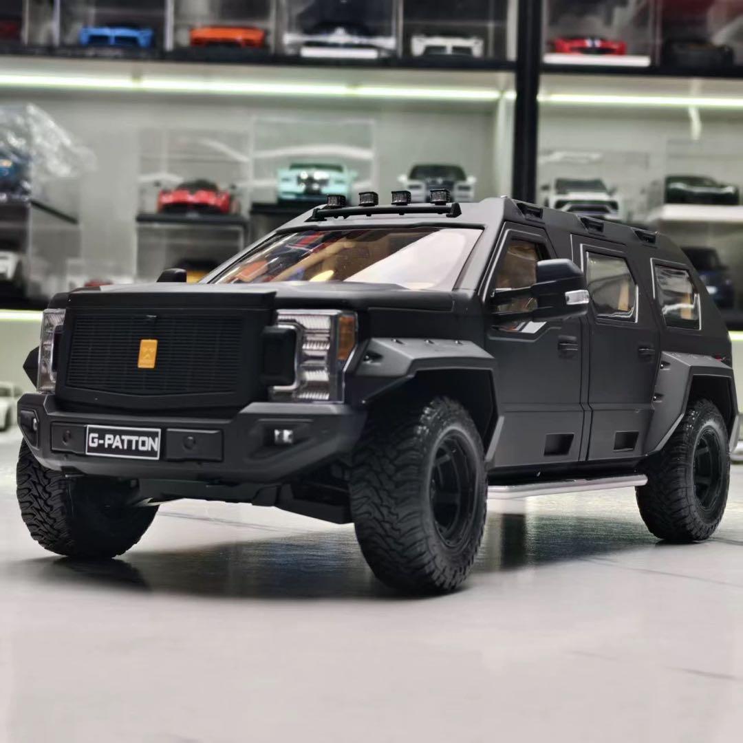 ジョージ・パットン G-PATTON ミニカー 1/18 ケンファイ