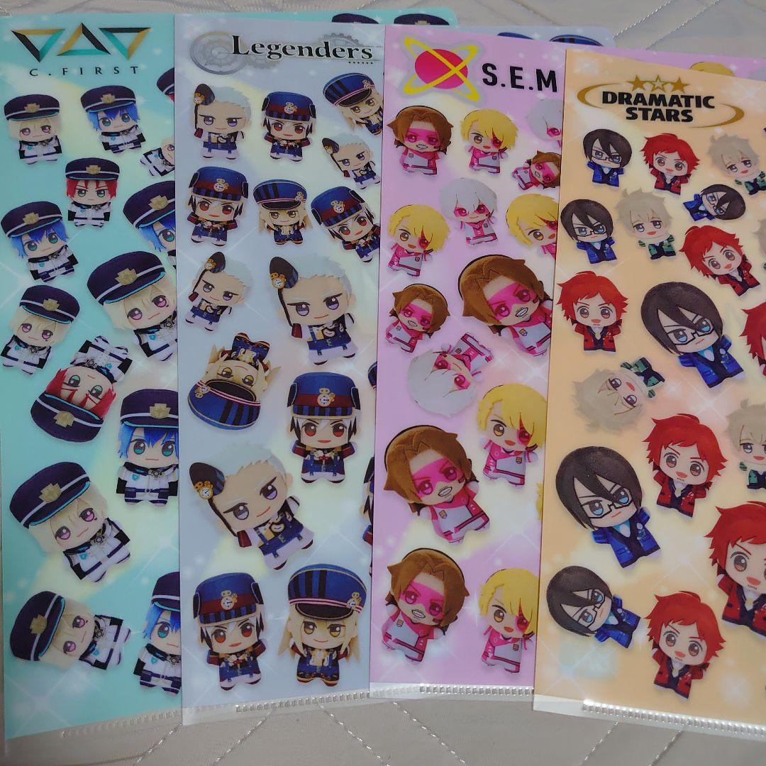 ⭕４種セット　アイドルマスター　SideM　　　クリアファイル