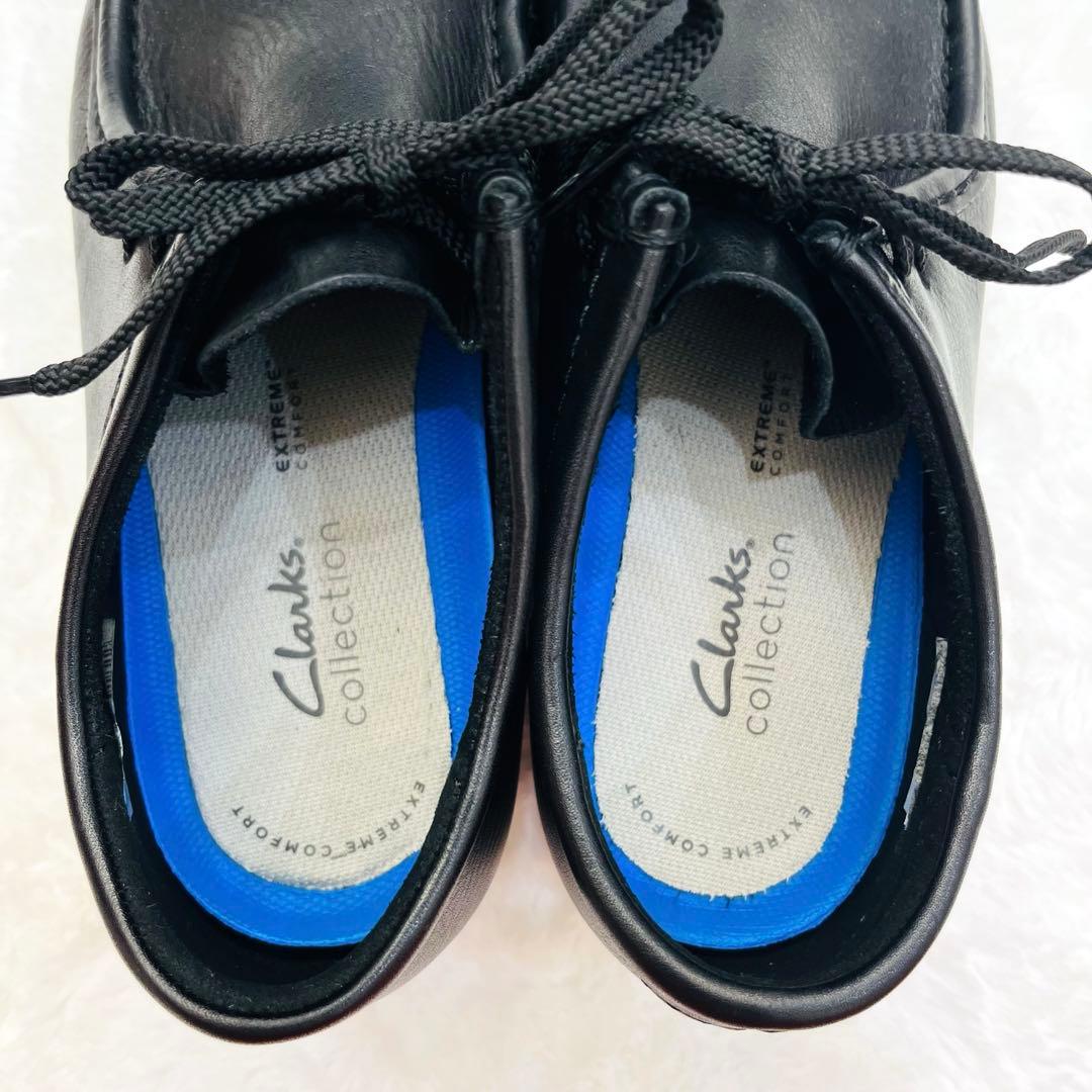 Clarksコレクション ワラビー シェイカーIIラン ネイビー UK8