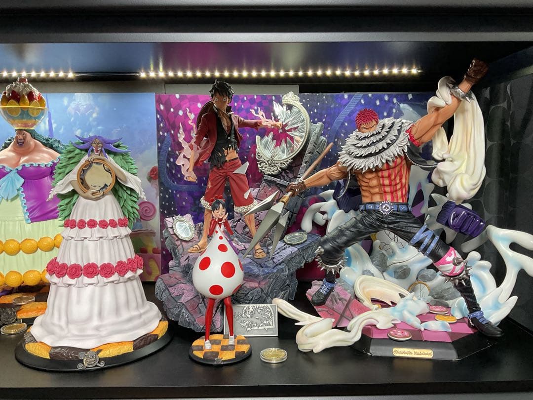 ワンピースフィギュア　ルフィ　popサイズ　ガレージキット　海外フィギュア