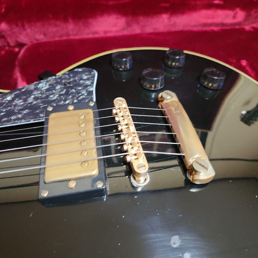 ギター epiphone by Gibson les paul custum ebony