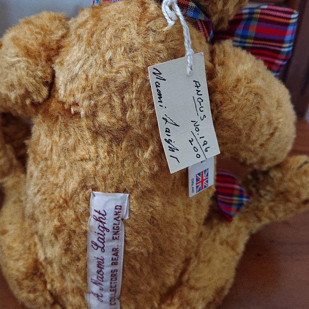 *＊*…テディベア Naomi Laight ' ANGUS ‘イギリス*＊*…