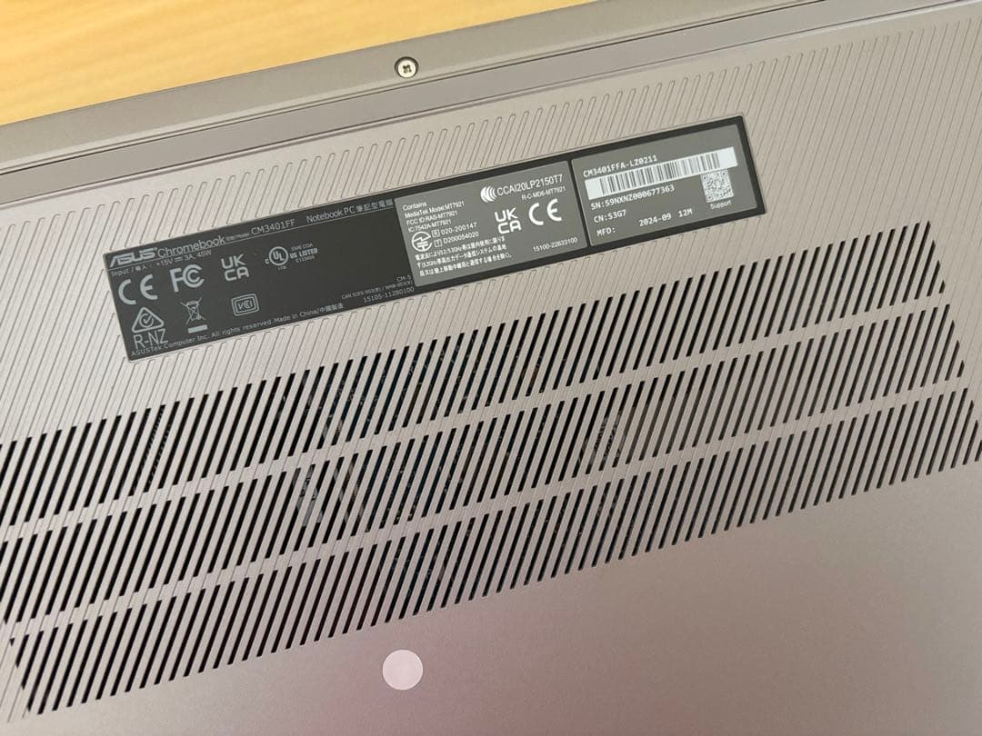 [値下げ］ASUS Chromebook Plus CM34 Flip14型